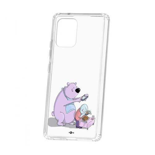 Чехол Samsung Galaxy S10 Lite Kruche Print Foodstagramm в Теле2