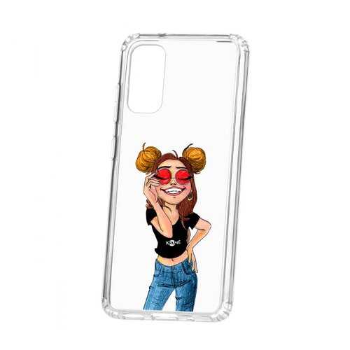 Чехол Samsung Galaxy S20 Kruche Print Smiling в Теле2