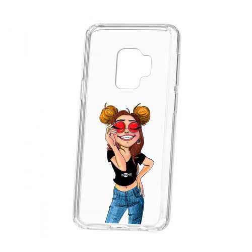 Чехол Samsung Galaxy S9 Kruche Print Smiling в Теле2