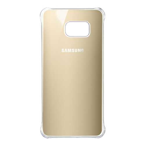 Чехол Samsung Glossy Cover для Samsung Galaxy S6 Edge Plus Золотой в Теле2