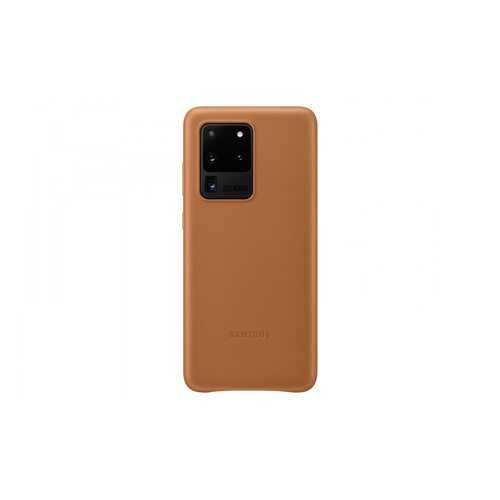 Чехол Samsung Leather Cover Z3 для Galaxy S20 Ultra Brown в Теле2