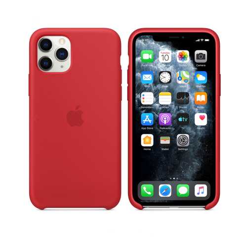 Чехол Silicone Case для Apple iPhone 11 Pro PRODUCT Red (MWY52FE/A) в Теле2