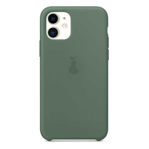 Чехол Silicone Case для iPhone 11 Premium, Olive, SCPQIP11-04-PINE в Теле2