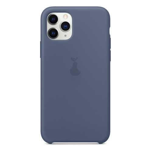 Чехол Silicone Case для iPhone 11 Pro Max Премиум, синий, SCPQIP11PM-56-ALAS в Теле2