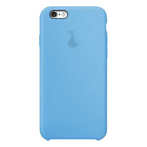 Чехол Silicone Case для iPhone 6/6S, Azure, SCIP6S-16-AZUR в Теле2