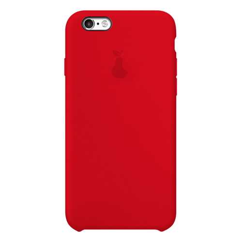 Чехол Silicone Case для iPhone 6 Plus/6S Plus, красный, SCIP6SP-51-PRED в Теле2