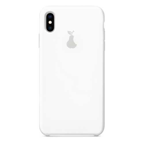 Чехол Silicone Case для iPhone X/XS, белый, SCIPXXS-09-WHIT в Теле2