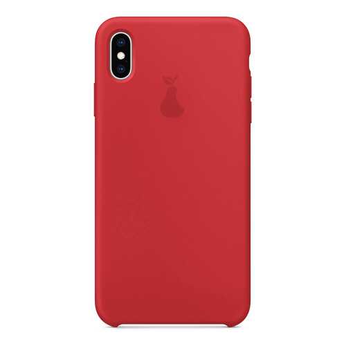 Чехол Silicone Case для iPhone X/XS, красный, SCIPXXS-14-PRED в Теле2