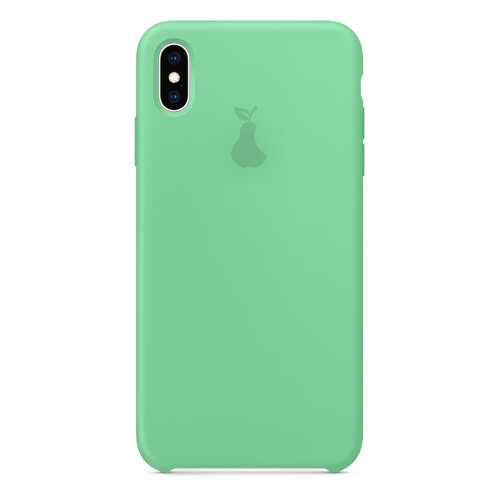 Чехол Silicone Case для iPhone X/XS, Light Green, SCIPXXS-14-BERY в Теле2