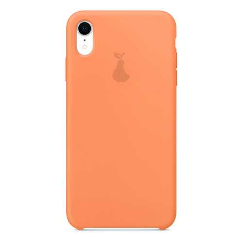 Чехол Silicone Case для iPhone XR, оранжевый, SCIPXR-02-CLEM в Теле2