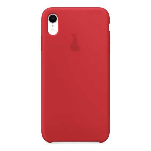 Чехол Silicone Case для iPhone XR Премиум, красный, SCPQIPXR-14-PRED в Теле2