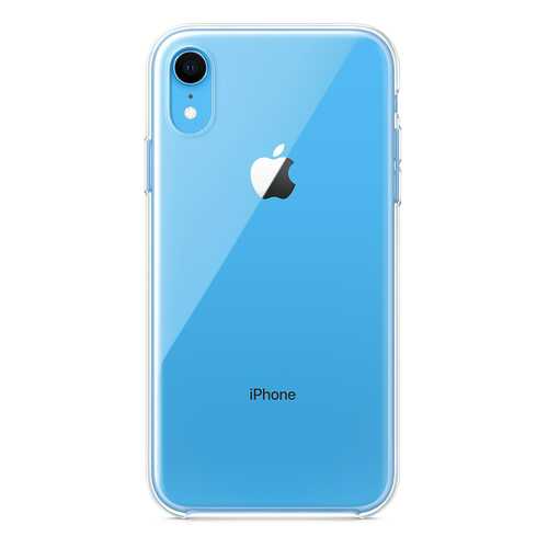 Чехол Silicone Case для iPhone XR, прозрачный, SCIPXR-00-NOCO в Теле2