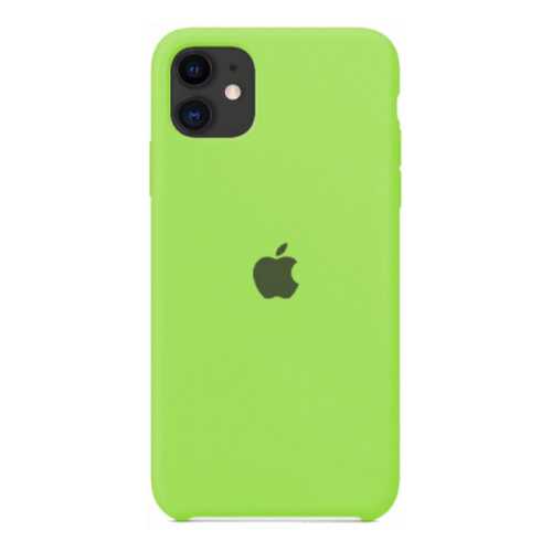 Чехол Silicone Case Lux для iPhone 11 Bright Green в Теле2