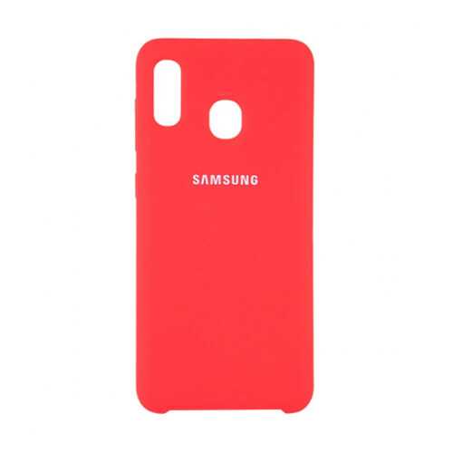 Чехол Silicone Cover для Samsung Galaxy A20 / A30 Red в Теле2