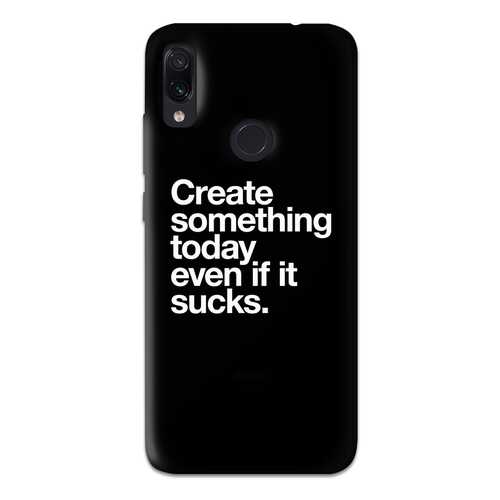 Чехол СМАКС Create something today для Xiaomi Redmi Note 7 в Теле2