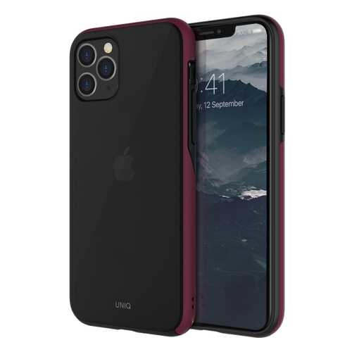 Чехол Uniq Vesto Maroon для Apple iPhone 11 Pro Max Red в Теле2