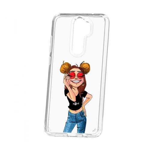 Чехол Xiaomi Redmi Note 8 Pro Kruche Print Smiling в Теле2