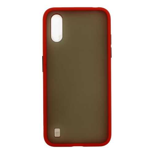 Чехол Zibelino Plastic Matte для Samsung Galaxy A01 (A015) Red в Теле2