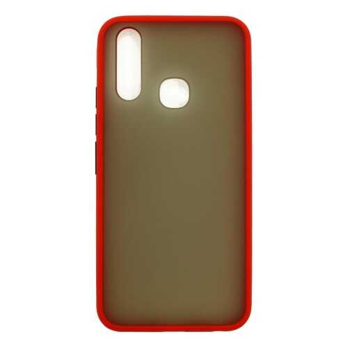 Чехол Zibelino Plastic Matte для Vivo Y17/ Y3/ Y15/ Y12/ Y11/ U10/ U3X Red в Теле2