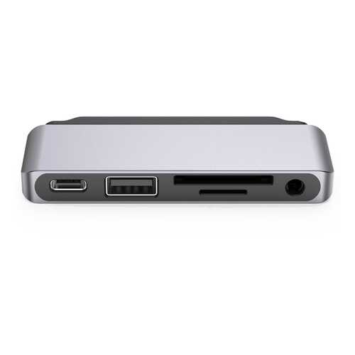 Адаптер Red Line Multiport adapter Type-C 5 in 1 Silver в Теле2