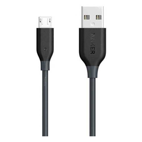 Кабель Anker PowerLine Micro USB (3ft) Gray in offline for EU в Теле2