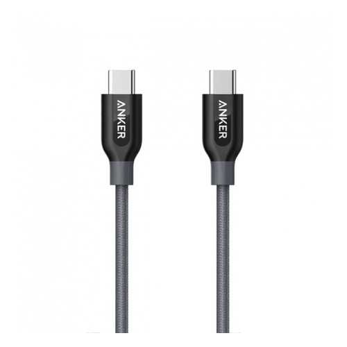 Кабель Anker Powerline+ USB-C to USB-C 2.0 1.8 м. UN Gray в Теле2