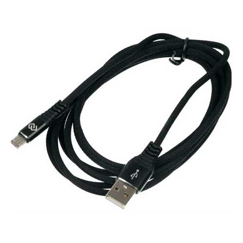 Кабель Digma USB A(m)-micro USB B (m) 2м Black в Теле2