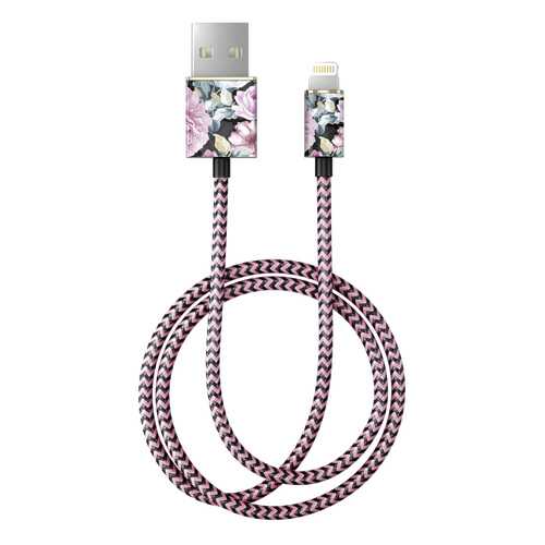 Кабель iDeal Fashion Cable Lightning 1м Peony Garden (IDFCL-68) в Теле2