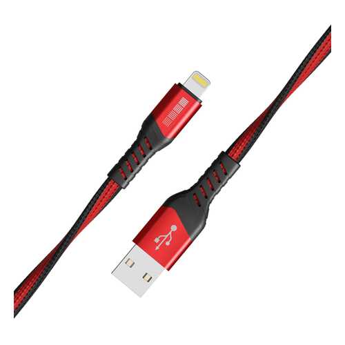 Кабель InterStep USB 1м Red/Black в Теле2