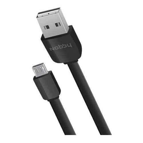 Кабель Nobby 010-001 microUSB 1м Black в Теле2