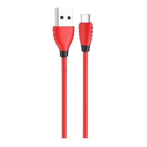 Кабель NoName X27 USB - Micro USB 1м Red в Теле2