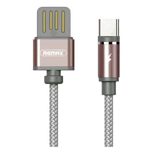 Кабель REMAX Gravity Series Cable RC-095a USB Type-C 1м Bronze в Теле2