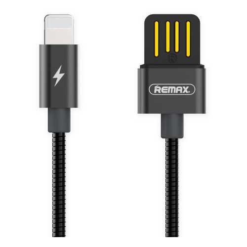 Кабель Remax rc-080i Lightning 1м Black в Теле2