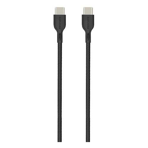 Кабель USB Type-C to USB Type-C Promate PowerBeam-CC2 60W, 3A (2m) Black в Теле2