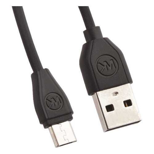 Кабель WK rc-050m microUSB 1м Black в Теле2