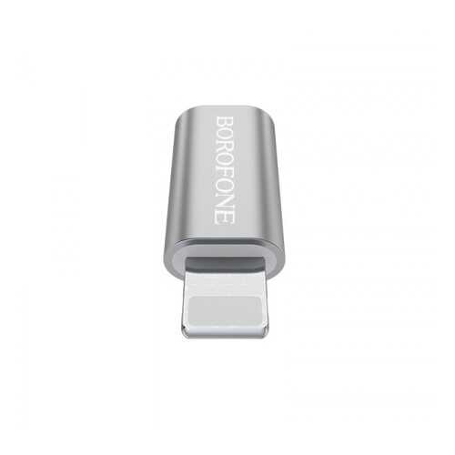 Переходник Borofone BV5 MicroUSB to Lightning Silver в Теле2