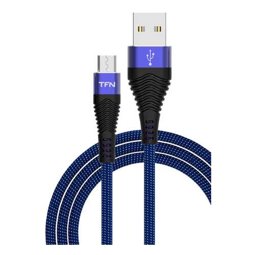 TFN кабель microUSB forza 1.0m blue-blc в Теле2