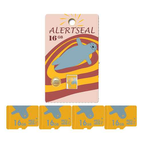 Карта памяти Alertseal microSDHC Class 10 U3 16GB 5шт в Теле2