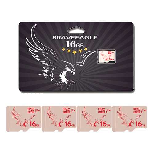 Карта памяти Braveeagle Class 10 microSDHC U3 16ГБ 5 шт в Теле2