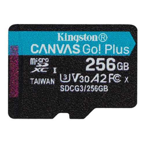 Карта памяти Kingston 256GB Canvas Go! Plus 170R (SDCG3/256GBSP) в Теле2