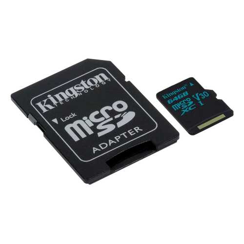 Карта памяти Kingston SDXC Canvas Go SDCG2 64GB в Теле2