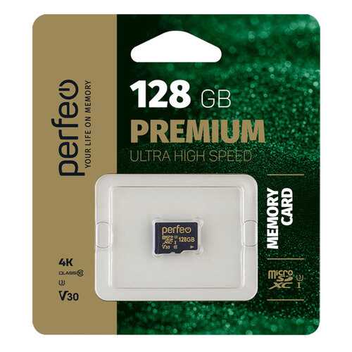 Карта памяти Perfeo High-Capacity microSDXC (Class 10) UHS-1 V30 128GB в Теле2