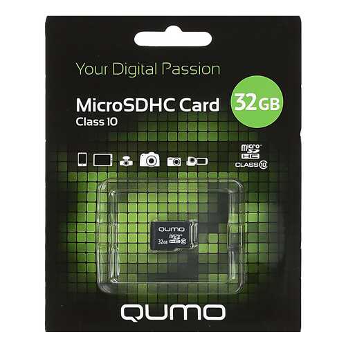 Карта памяти Qumo Micro SDHC 21616 32GB в Теле2