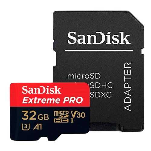 Карта памяти SanDisk Micro SDHC Extreme Pro SDSQXCG-032G-GN6MA 32GB в Теле2