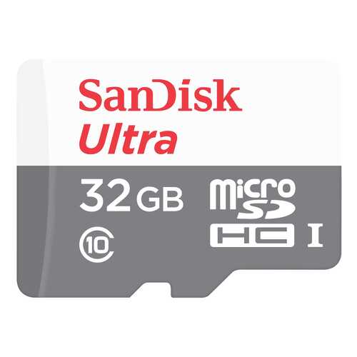 Карта памяти SanDisk Micro SDHC Ultra SDSQUNS-032G-GN3MA 32GB в Теле2