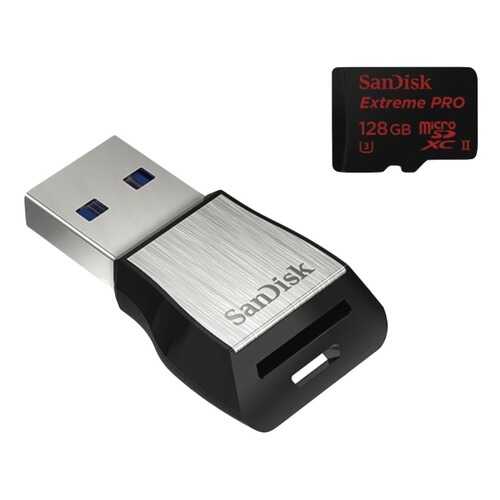 Карта памяти SanDisk Micro SDXC Extreme Pro SDSQXPJ-128G-GN6M3 128GB в Теле2