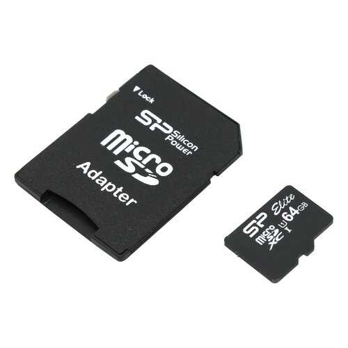 Карта памяти Silicon Power Micro SDXC Superior 64GB в Теле2