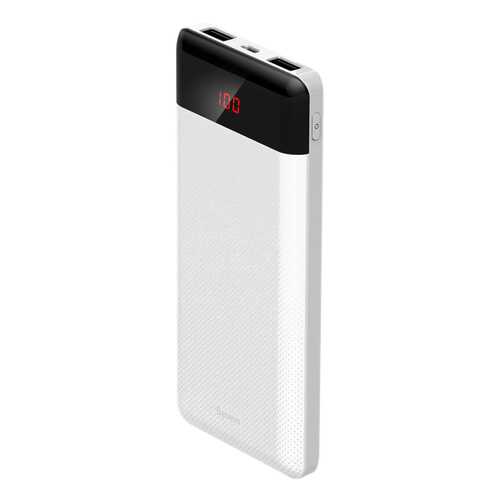 Аккумулятор Baseus Mini Cu Digital Display Power Bank 10000mAh White в Теле2