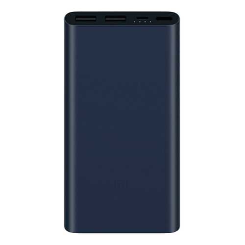 Внешний аккумулятор Xiaomi Mi Power Bank 2S Slim 10000 mAh Black в Теле2