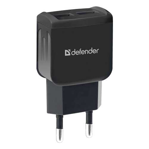 Сетевое зарядное устройство Defender UPC-23 2.1А 2USB Black в Теле2